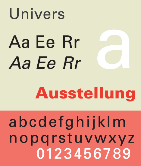 font universe