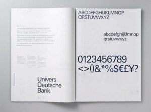 font universe utilizzo